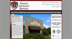 Desktop Screenshot of hansoninsuranceservices.com